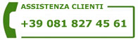 assistenza clienti +39 081 827 45 61