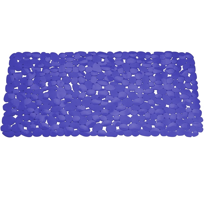 Tappeto antiscivolo rettangolare in pvc 68x36 cm blu 280050-b,Feridras 280041-b