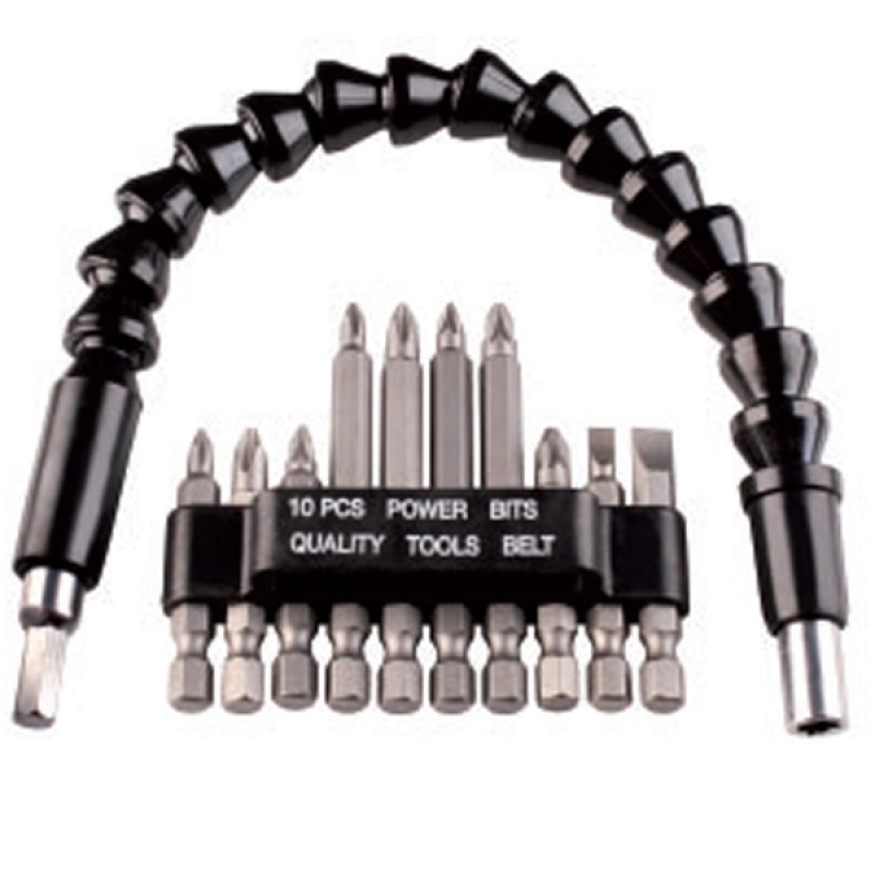 Set 10 inserti con albero flessibile Kraftixx