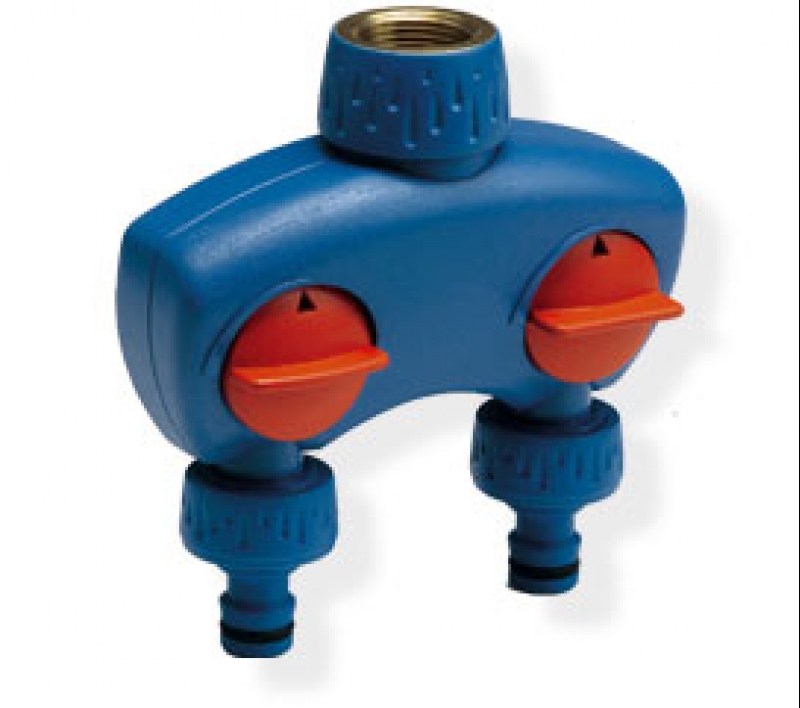 Presa con rubinetti regolabili e indipendenti Uniflex