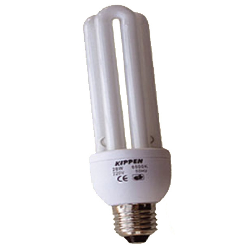 Lampada a risparmio energetico 3 tubi 18 watt lf e27 Kippen