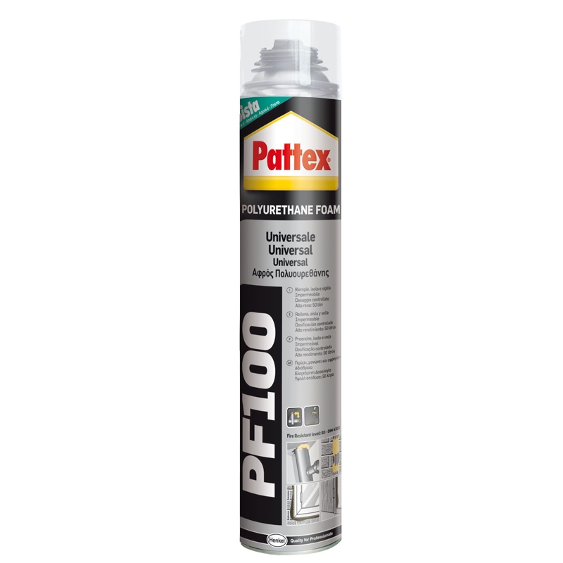 Schiuma poliuretanica 750 ml per pistola pf 100 Henkel