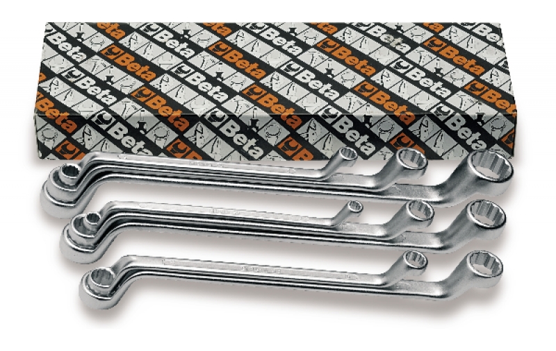 Chiavi poligonali curve Beta Action serie da 7 pz 90S7P3