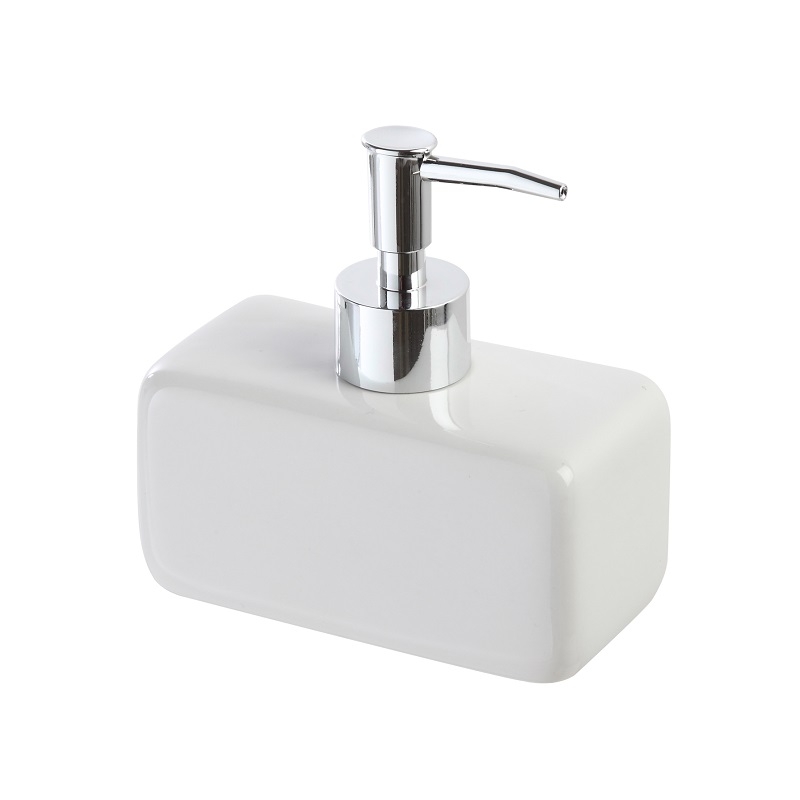 Dispenser in ceramica bianco linea dublino Feridras 275009-b
