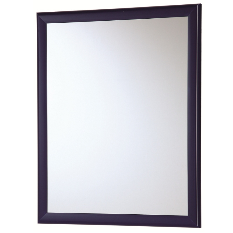 Specchio con cornice in abs blu 40x50 cm Feridras 332009