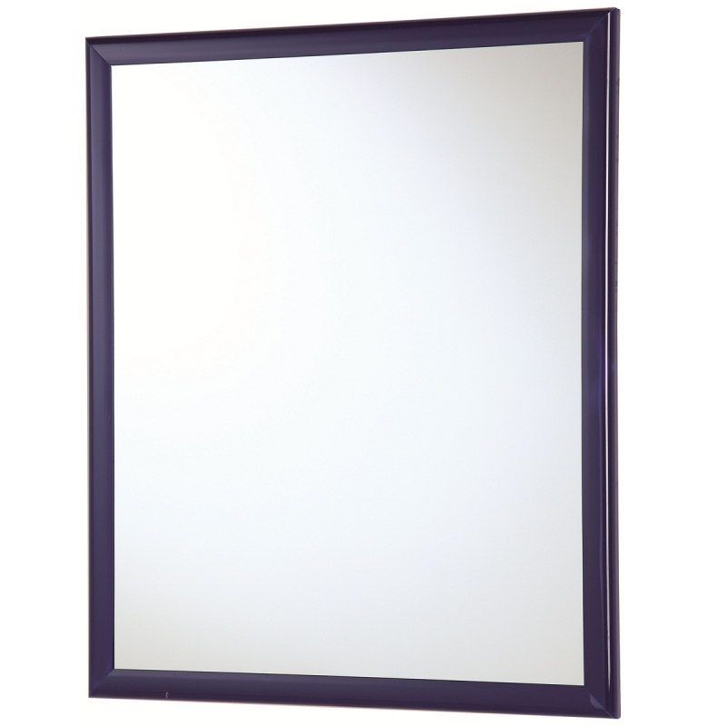 Specchio con cornice in abs blu 50x60 cm Feridras 332014