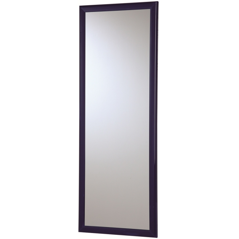 Specchio con cornice in abs blu 30x90 cm Feridras 332029