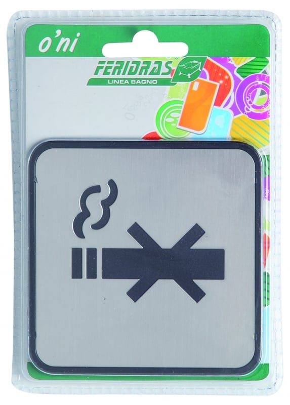 Etichetta vietato fumare Feridras 339013