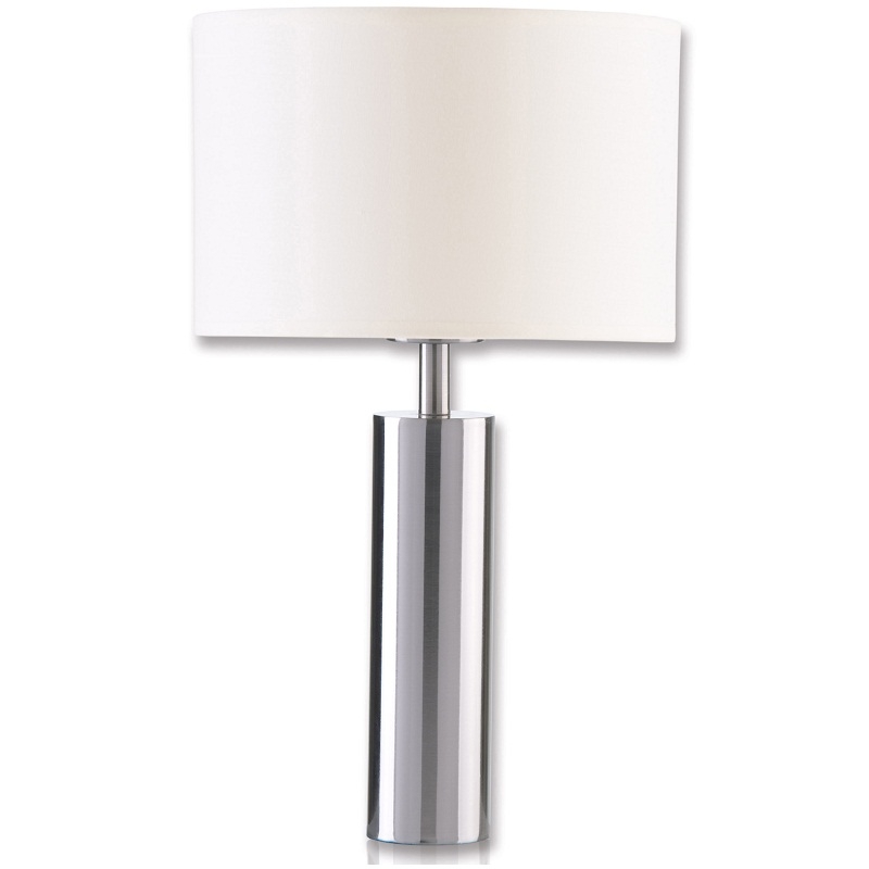 Lampada da tavolo in acciaio h 39 cm 38193 Grundig