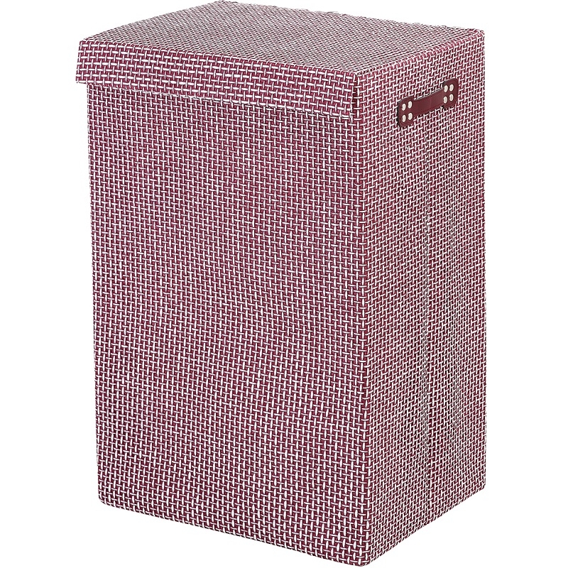 Portabiancheria da 72 lt bianco e rosso Feridras 557002