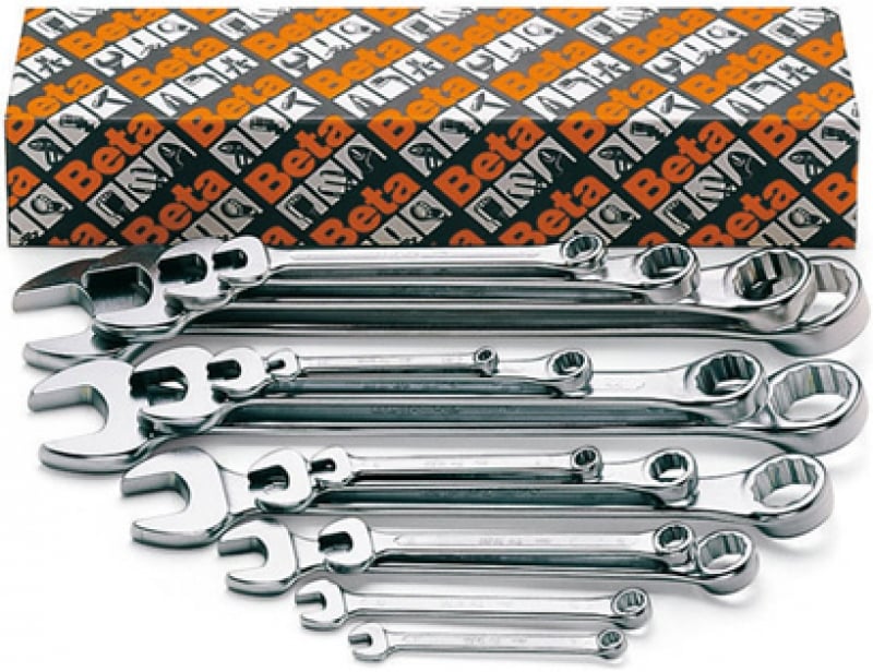 Chiavi a forchetta e poligonali Beta Action serie da 14 pz 42S14P