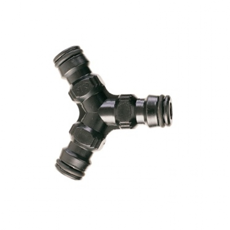 Connettore tre innesti Gf