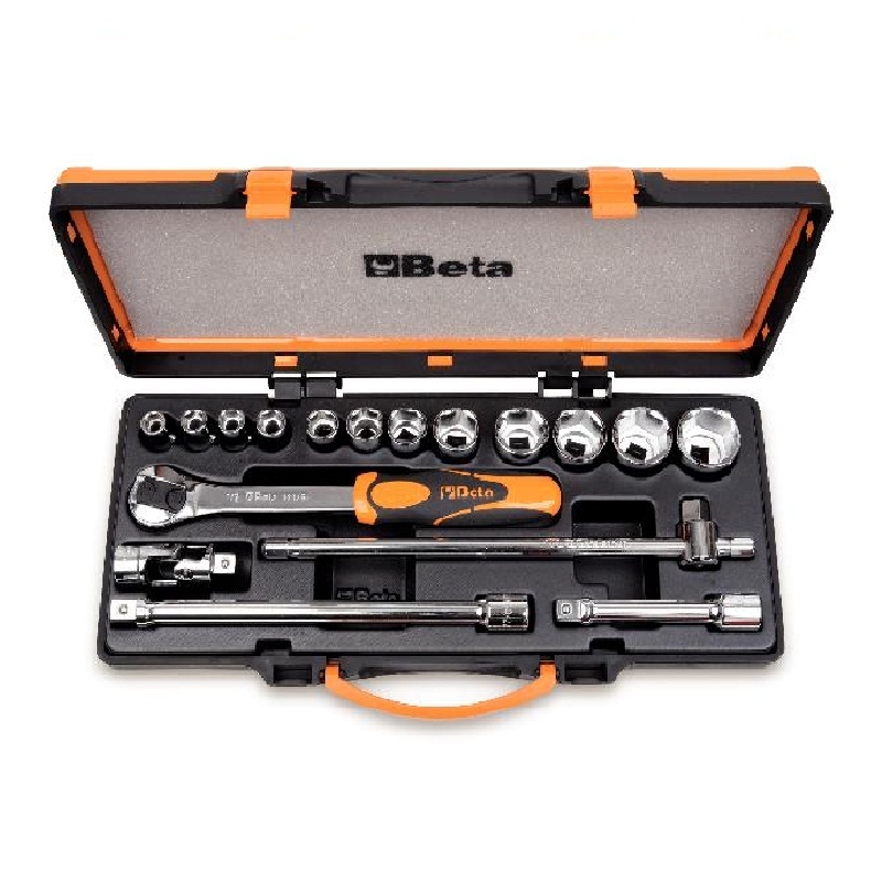 Chiavi a bussola Beta set 12 pz e 5 accessori