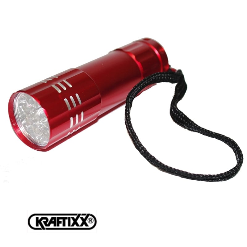 Torcia tascabile 9 led Kraftixx