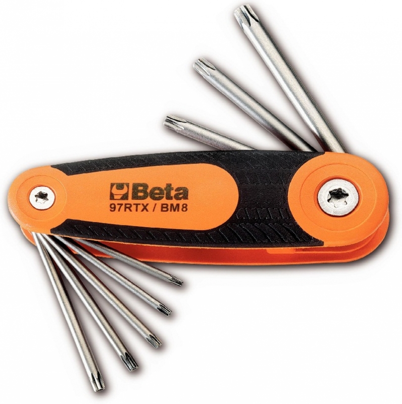 Serie di 8 chiavini resistant torx maschio Beta