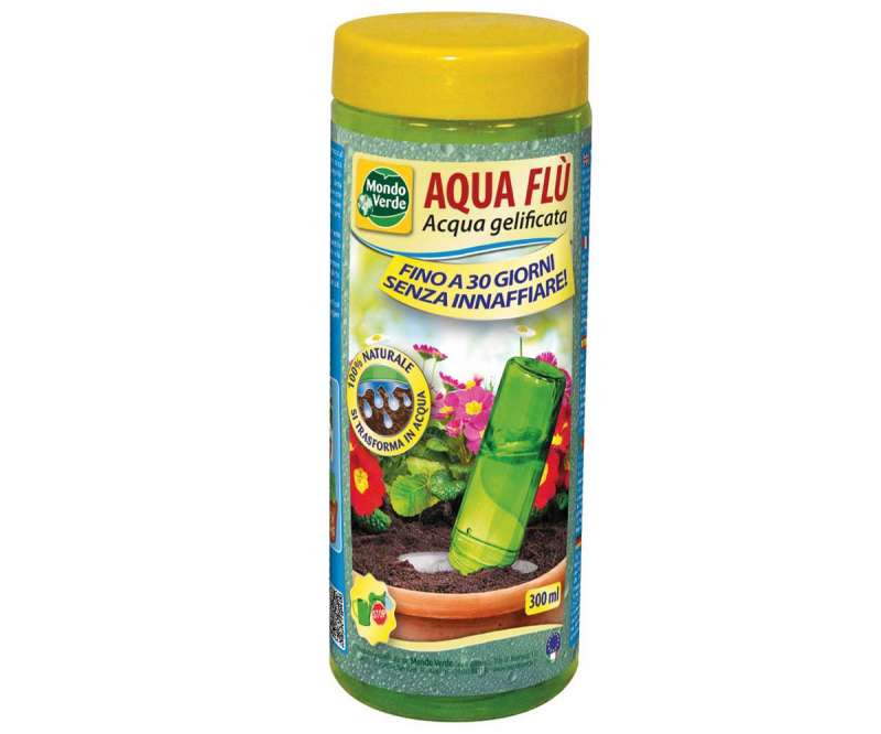 Acqua gelificata 330ml per irrigazione Acqua Flu' Mondo verde