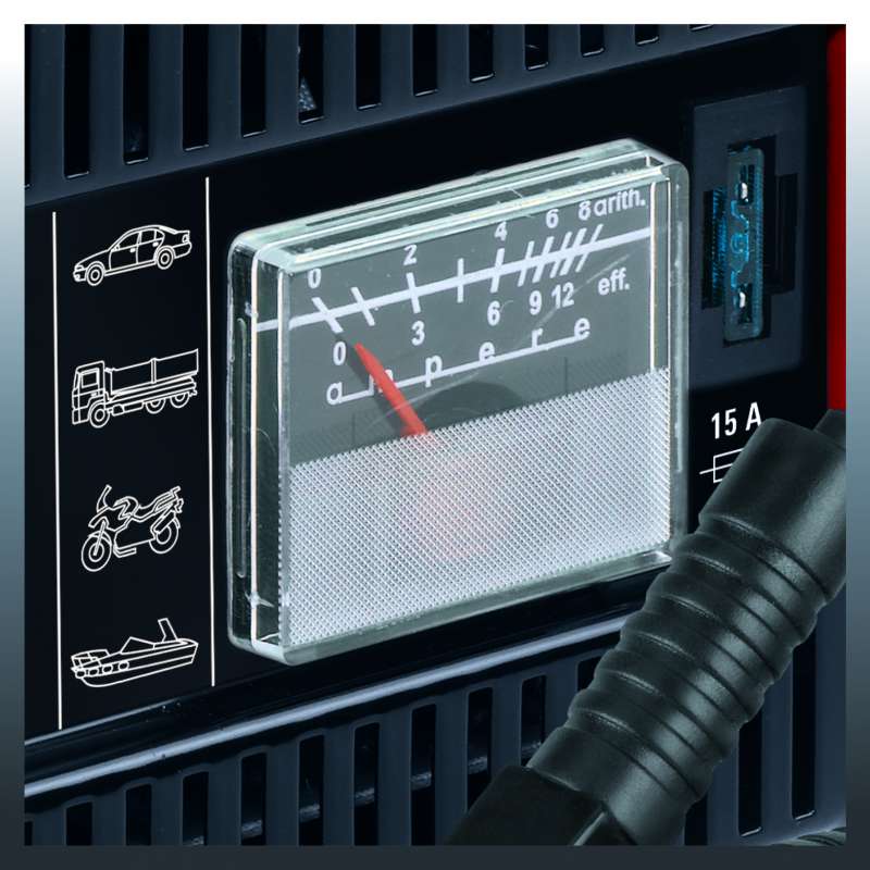 Caricabatteria per auto e moto 12V 10A CC-BC 10 Einhell