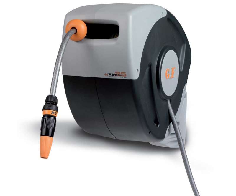 Avvolgitubo automatico a parete 25 metri Rewall GF