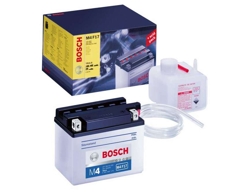Batteria Bosch AGM Per Moto - 12V 55A 4Ah, Pronta All'Uso, Per Moto, Scooter, Quad E Moto D'Acqua - Foto 10