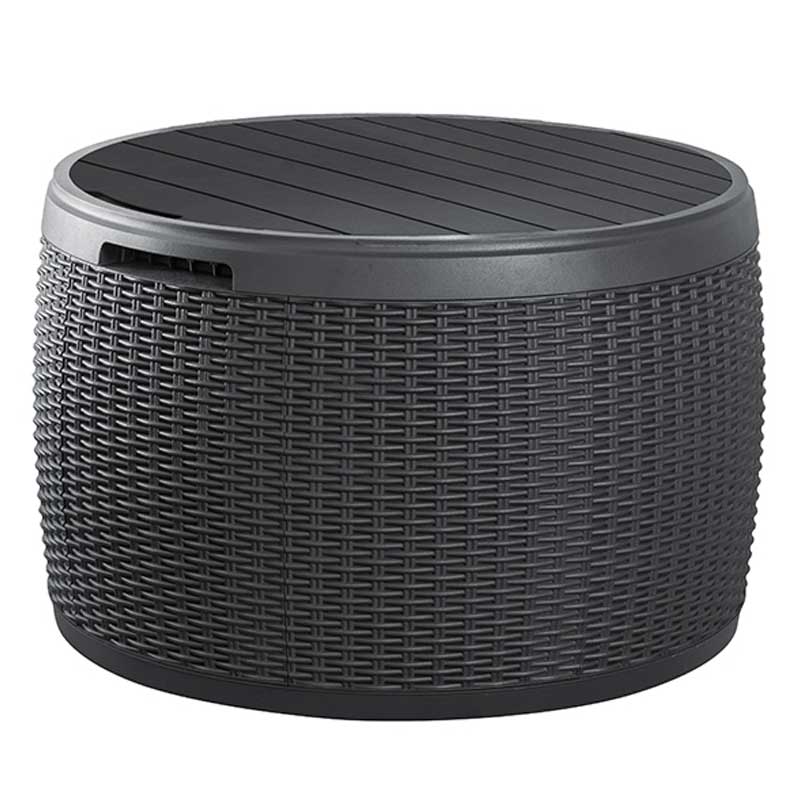 Baule in resina Circa rattan Keter 140 Lt