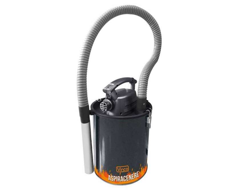 Bidone aspiracenere in acciaio 11Lt Vinco 40169