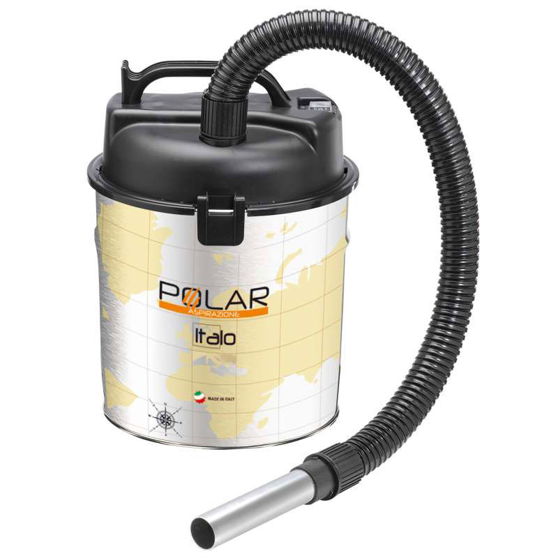 Bidone aspiracenere 18 Lt polar 900 watt Made in Italy
