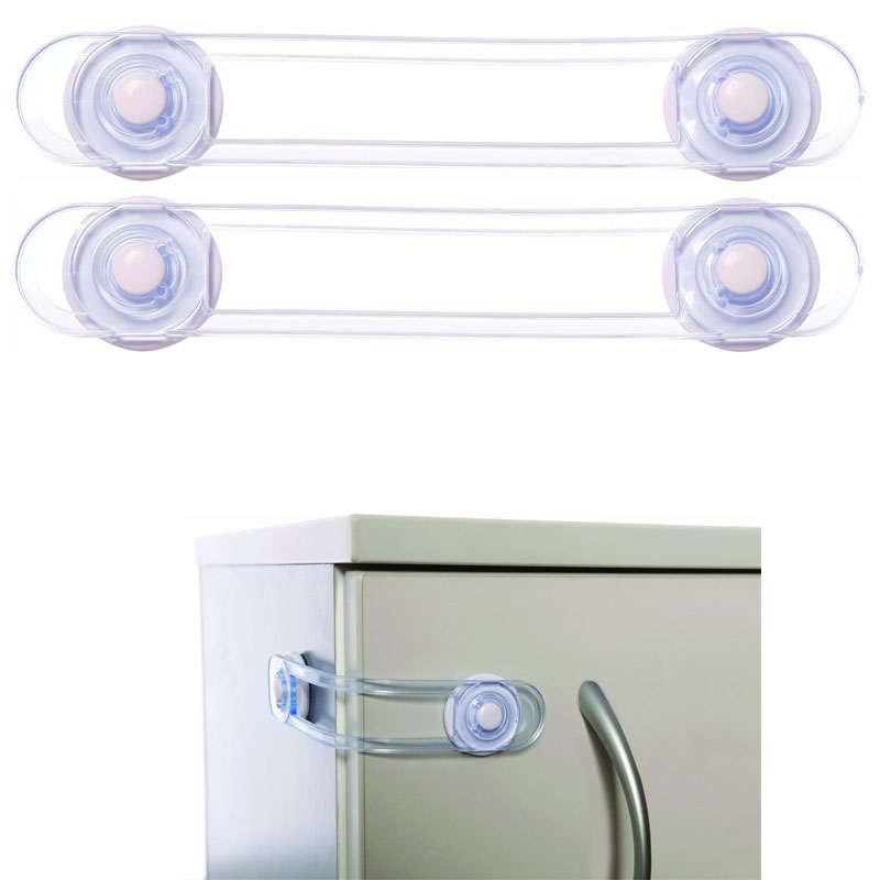 Blocca ante per bambini adesivi 2 pz DY51031