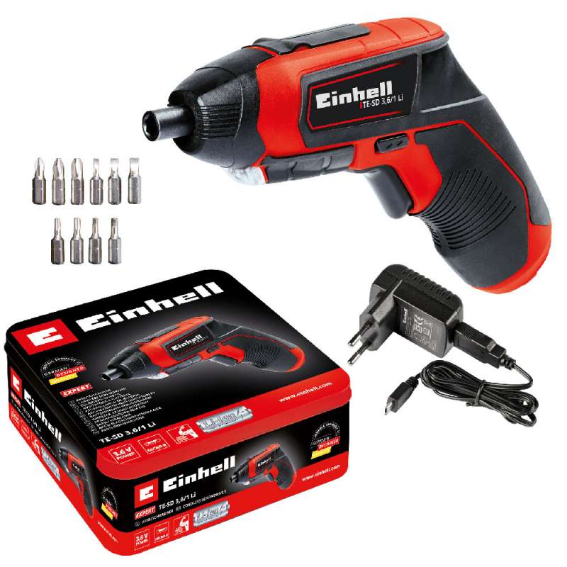 Cacciavite a batteria Einhell Te-sd 3.6-1 Li