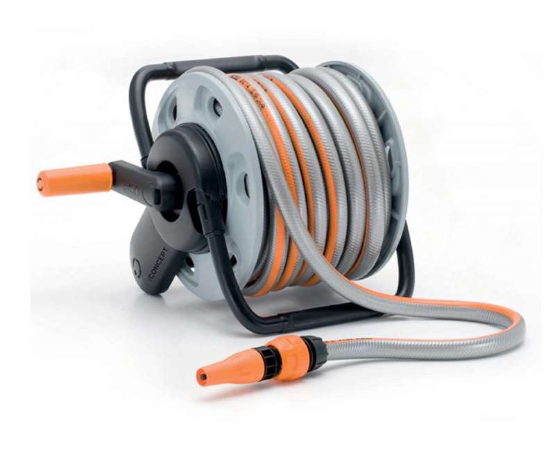 Carrello avvolgitubo 15 metri con accessori Mini concept ready 15 GF