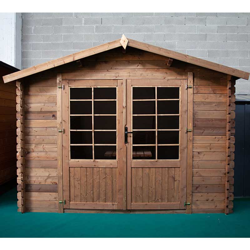 Casetta Da Giardino In Legno Cleo 300 x 300 cm Losa Legnami
