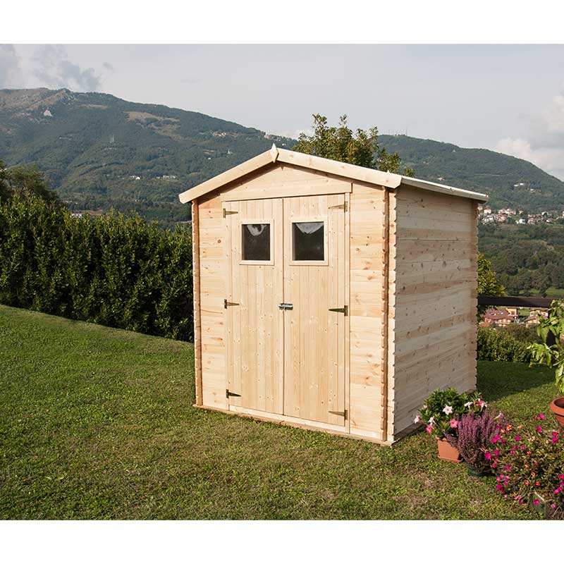 Casetta Da Giardino In Legno Giada 180 X 130 cm Losa Legnami