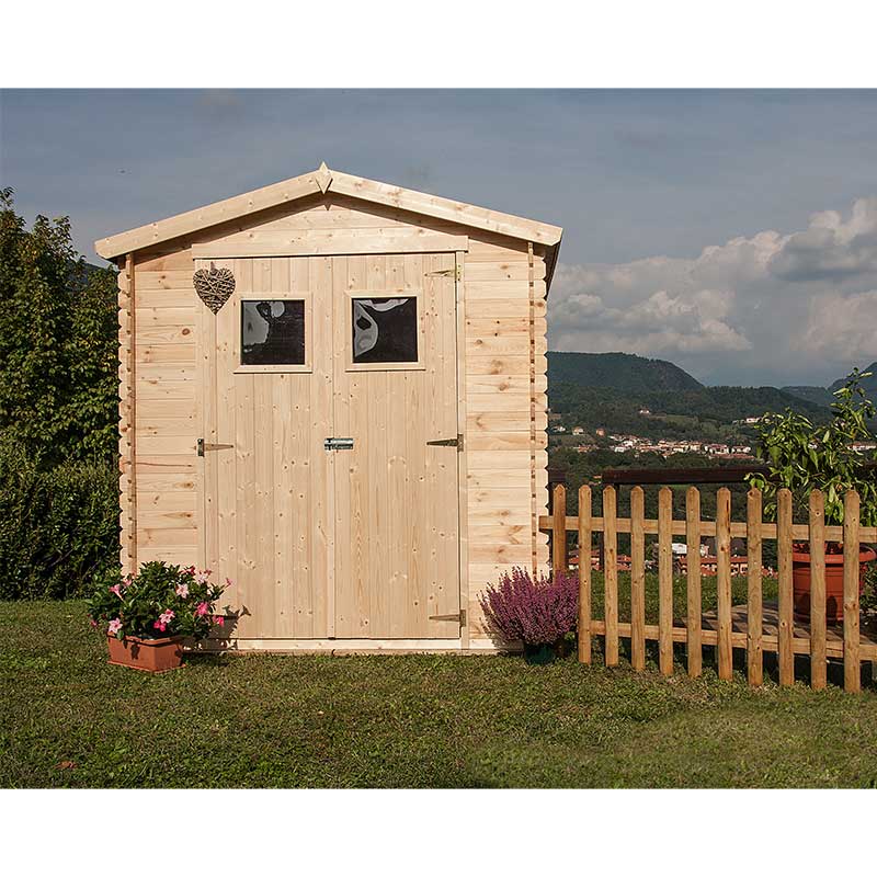 Casetta Da Giardino In Legno Giulia 200 X 200 cm Losa Legnami