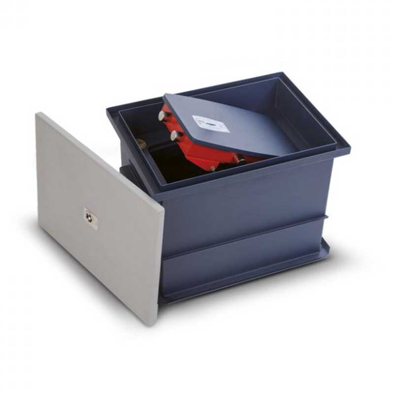 Cassaforte A Pavimento a Doppia Mappa Technofloor Key Technomax