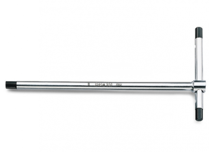 Chiave a T con tre estremita' esagonale maschio Beta 951