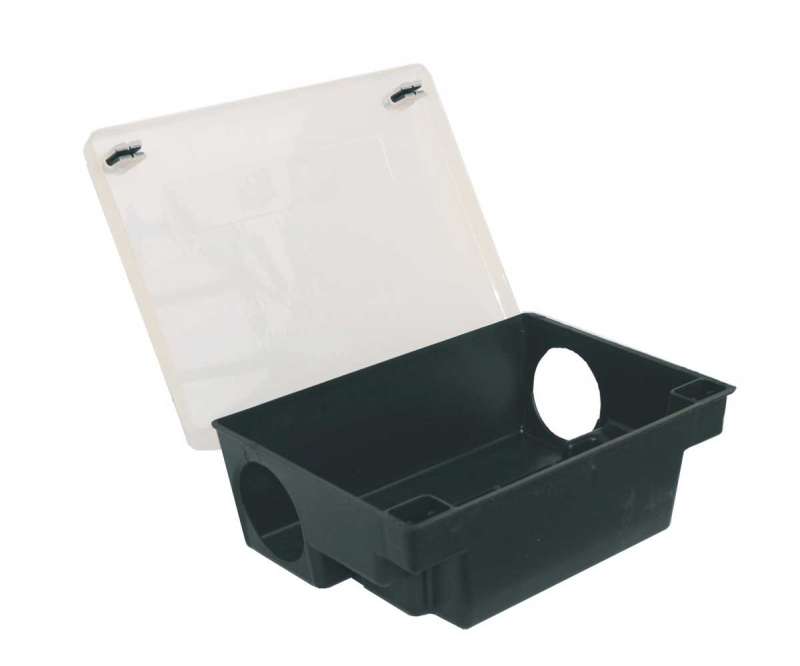 Contenitore di sicurezza a doppia entrata per esca topicida Mondo verde