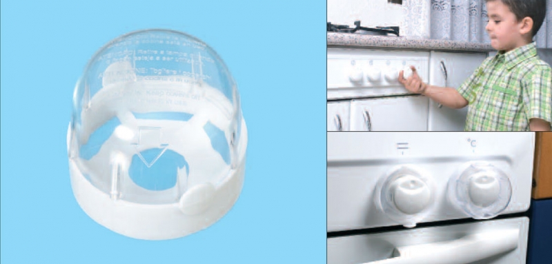 4 Protezioni per Manopole del Piano Cottura Unifix