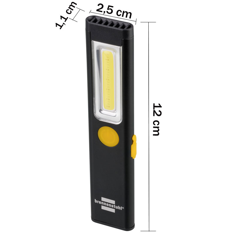 BILY Lampada Da Lettura Portatile A LED Con Attacco USB – 3 Intensità, Per PC, Smartphone E Comodino, Colore Giallo
