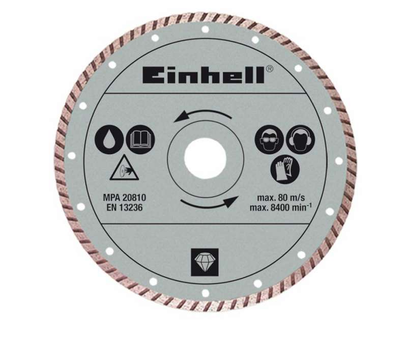 Disco da taglio diamantato con corona segmentata Einhell