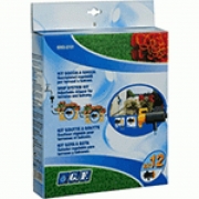 Kit microirrigazione 25m per grandi aiuole o giardini Gf