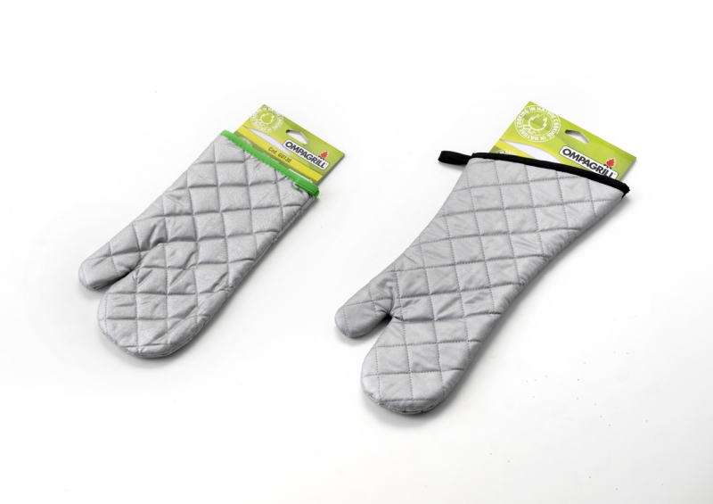 Guanto da cucina argento Ompagrill