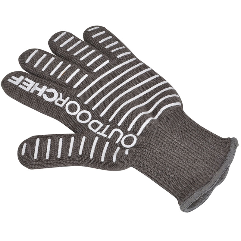 Guanto per barbecue in cotone e aramide rivestito OutdoorChef