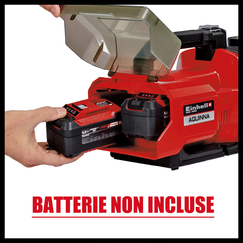 Pompa autoadescante a batteria Einhell Aquinna 36V Solo