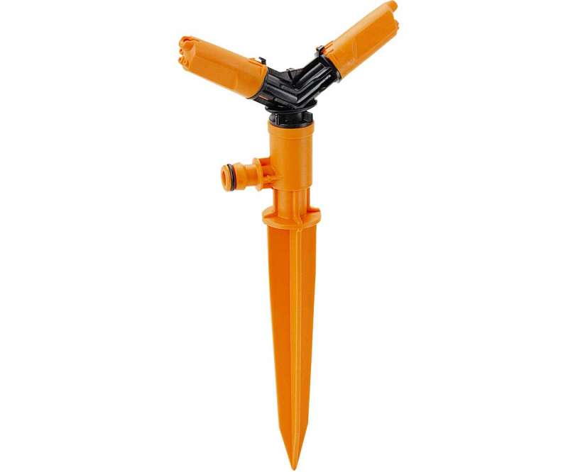 Irrigatore circolare a puntale con doppio getto GF