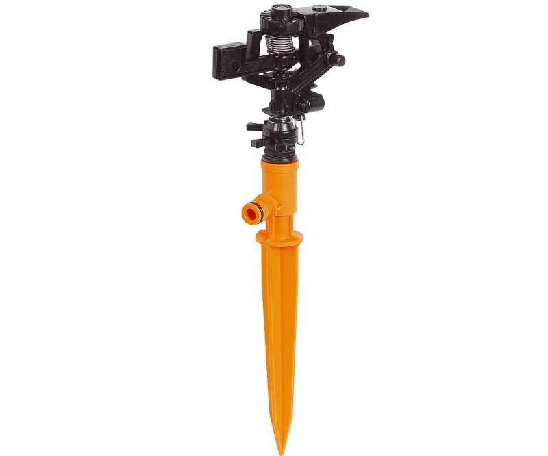 Irrigatore a settore o a cerchio su puntale GF