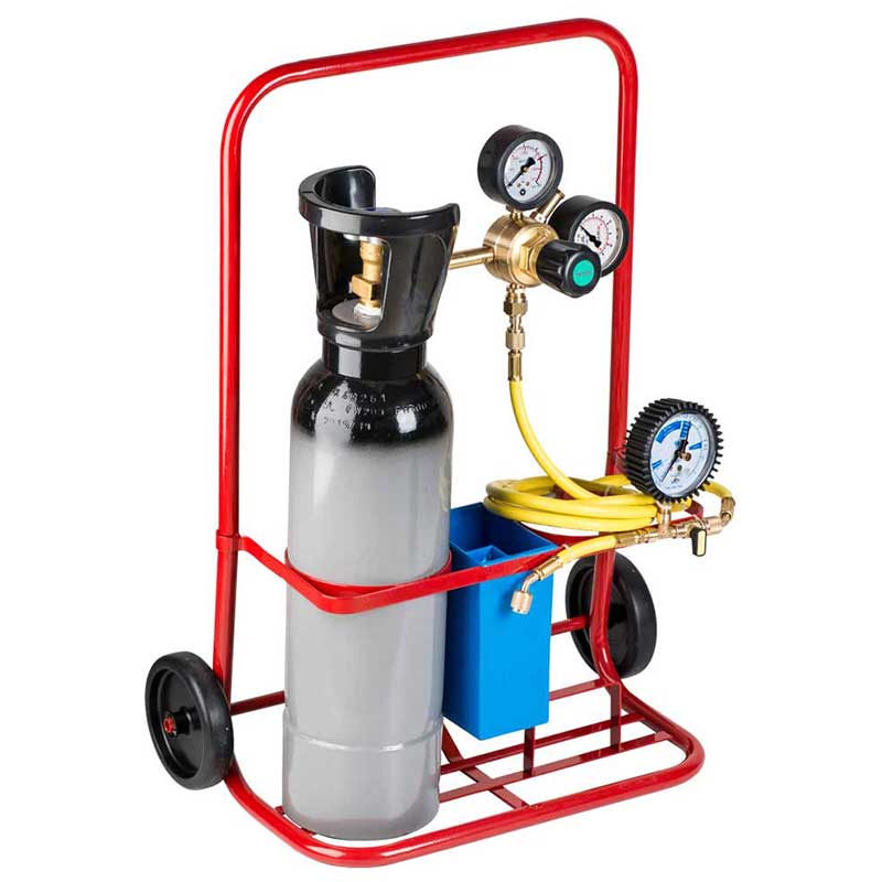 Kit riempimento e verifica impianti di condizionamento Oxyturbo KLYMA KIT 5000