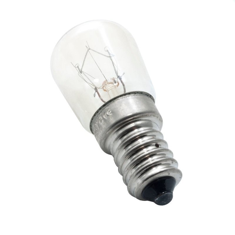 Lampadina per frigoriferi ad incandescenza E14 15W 2 pezzi Imperia