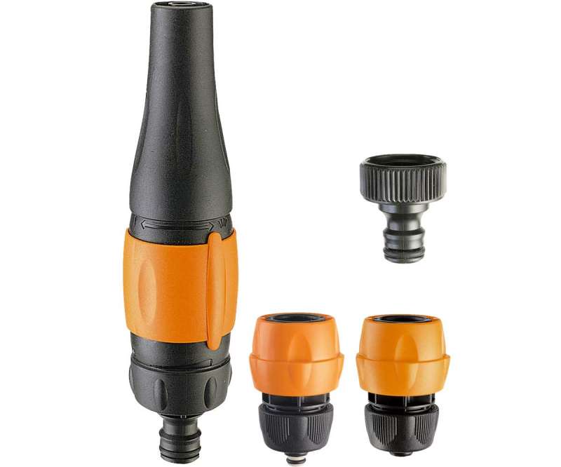 Lancia grande portata con 2 raccordi 5-8 e presa rubinetto da 3-4 GF