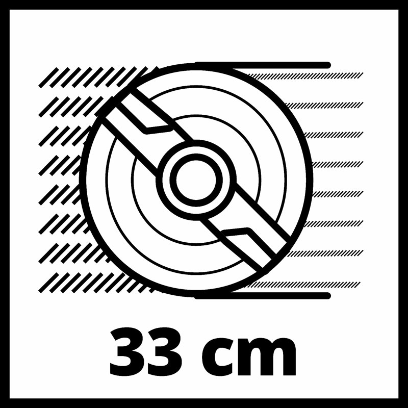 Tagliaerba a batteria GE-CM 18/33 Li (1x4.0 Ah)