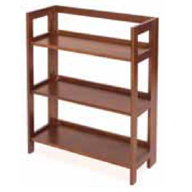 Libreria 3 ripiani in ciliegio Spallanzani