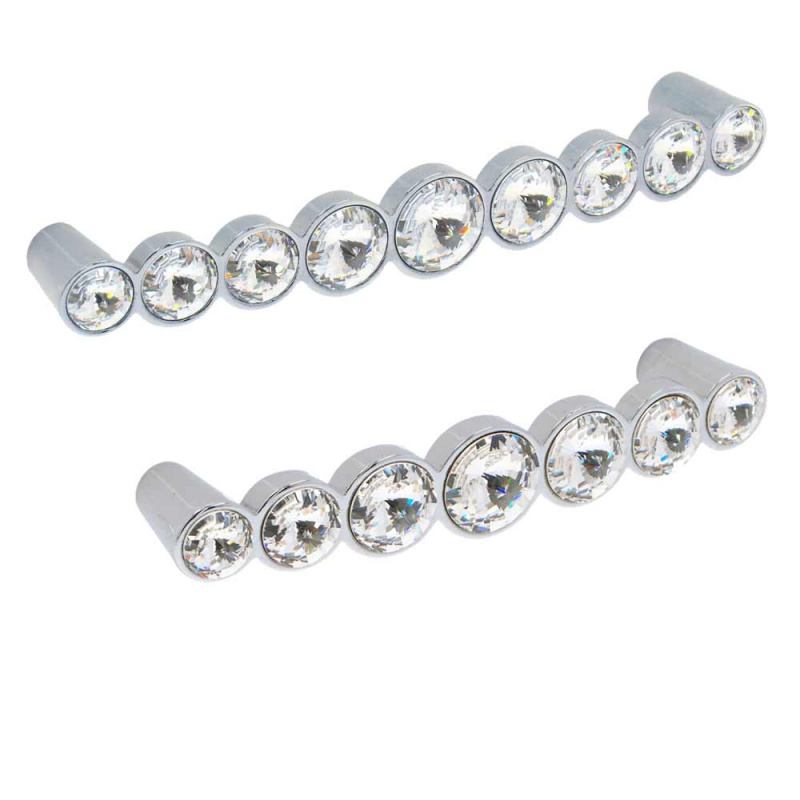 Maniglia per mobili in stile moderno con Swarovski Linea Luxury Serie 33 Giusti
